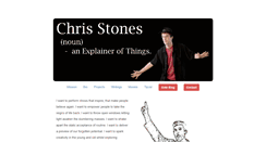 Desktop Screenshot of chrisstones.com